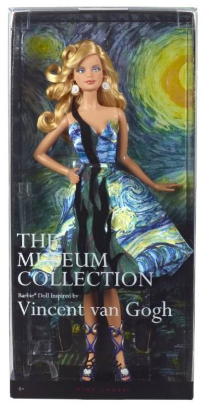 Barbie Vincent Van Gogh Art Doll