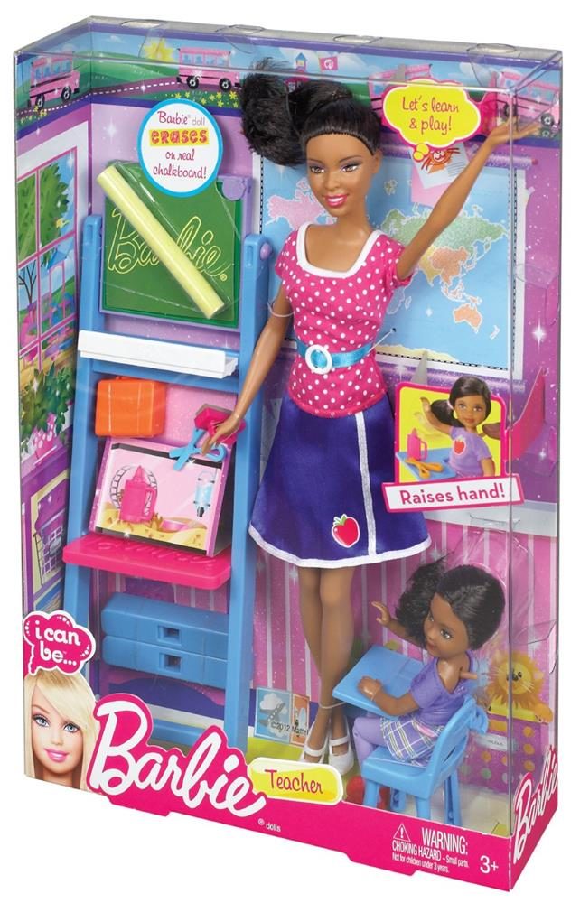 BarbieI Can Be Teacher Playset (AA)