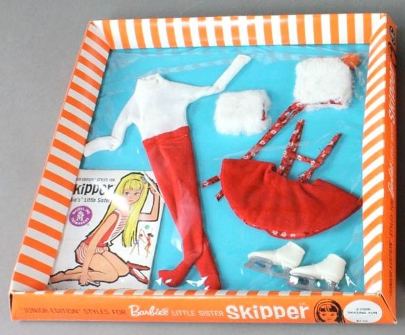 Barbie’s Little Sister Skipper Skating Fun Outfit