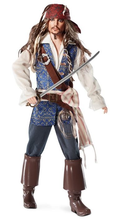 Captain Jack Sparrow Ken Doll