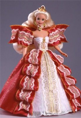 Happy Holidays Barbie 1997 Blonde