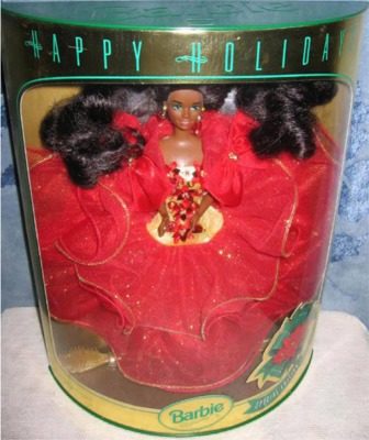 Happy Holidays Barbie AA