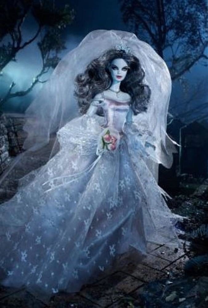 Haunted Beauty Zombie Bride Barbie Doll