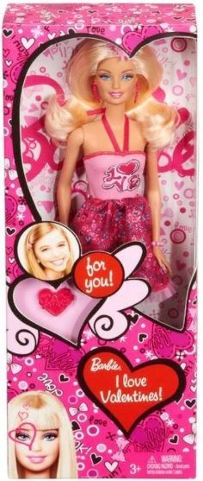 I Love Valentines! Barbie Doll