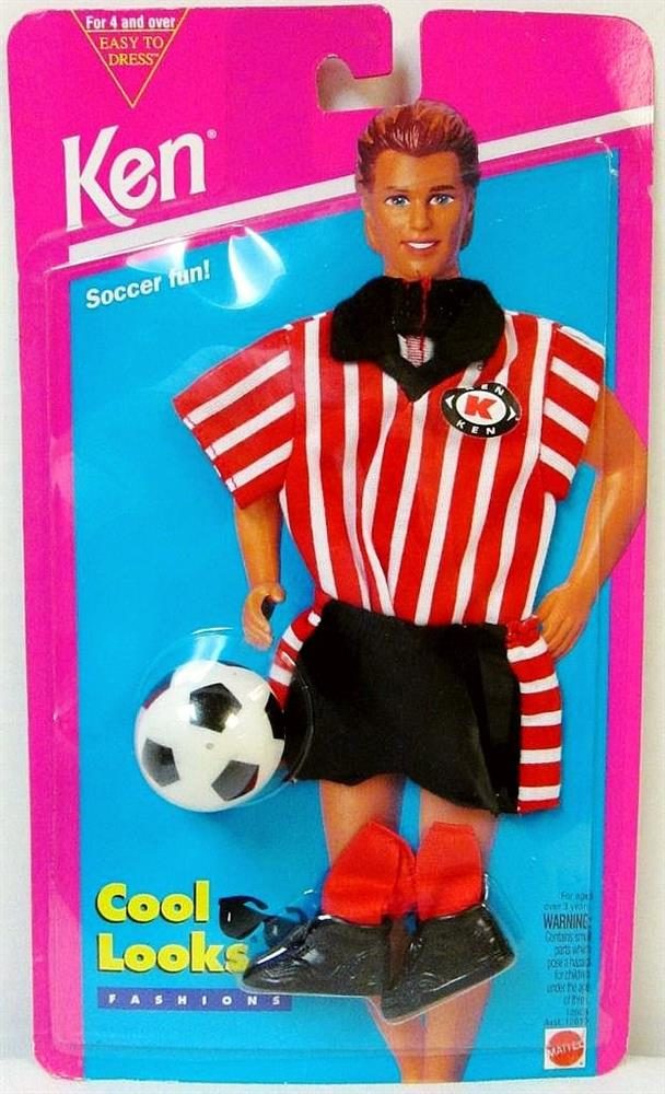 Ken Cool Looks Fashions Soccer Fun