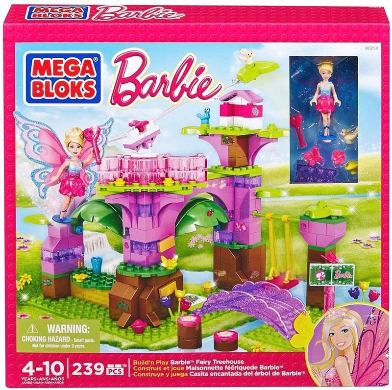 Mega Bloks Barbie Fairy Treehouse