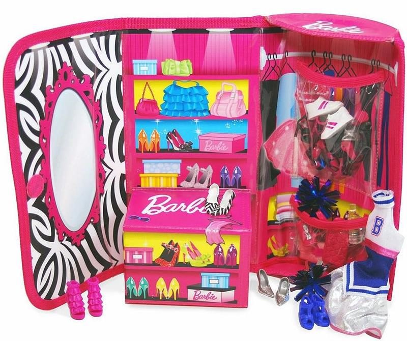 Neat-Oh! Barbie ZipBin Clutch and Closet