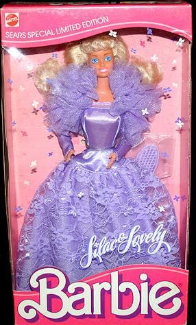 Sears Lilac & Lovely Barbie (#7669, 1988) details and value – BarbieDB.com