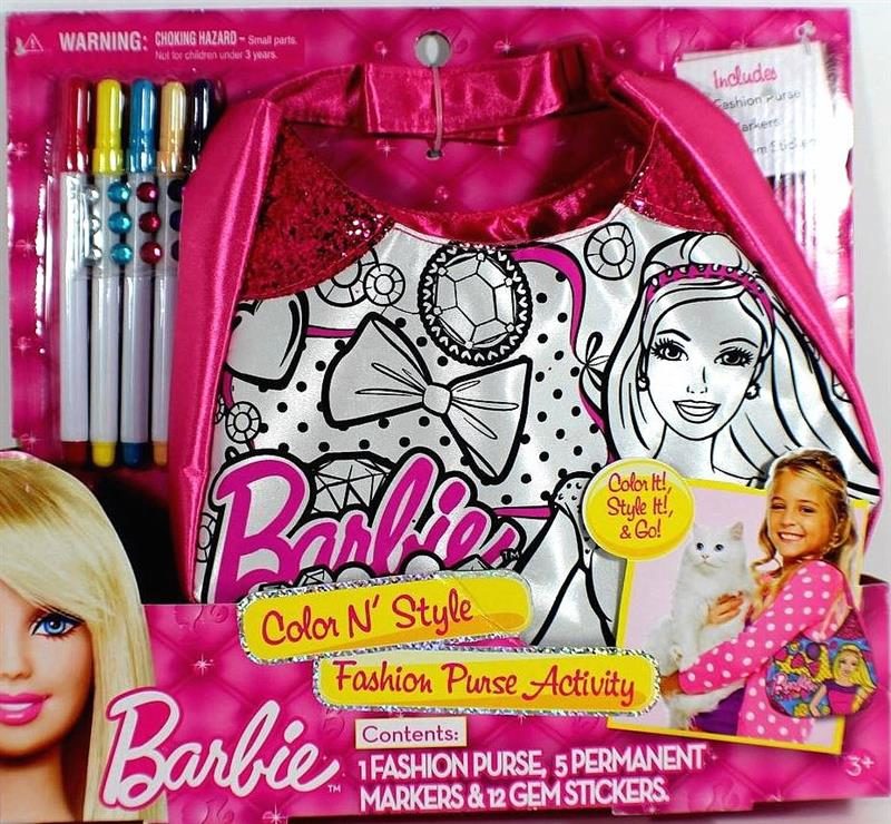 Tara Toy Barbie Color N’ Style Fashion Purse