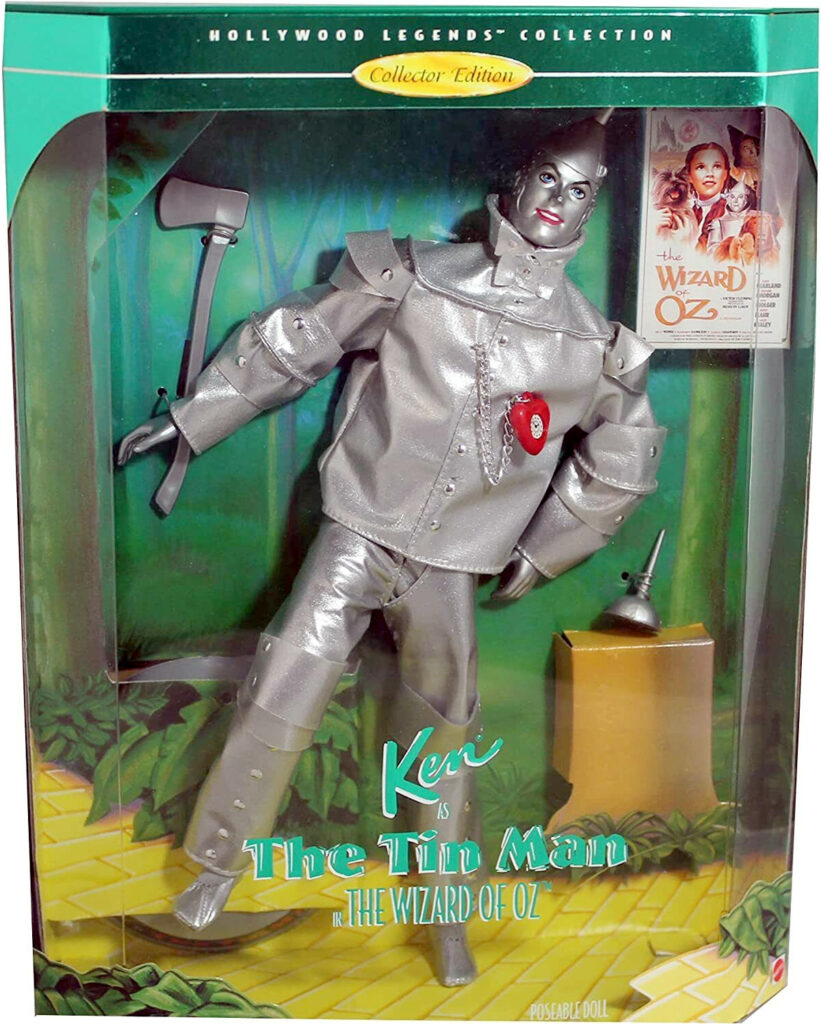 Ken as The Tin Man in The Wizard of Oz