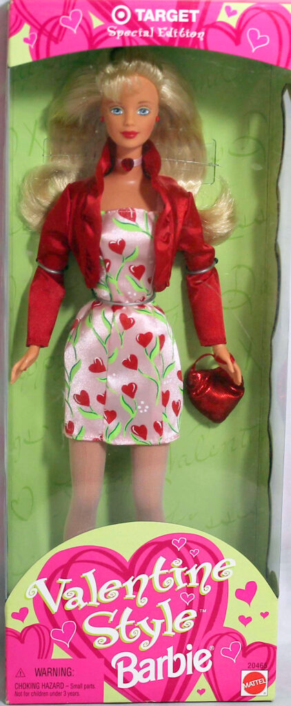 Valentine Style Barbie