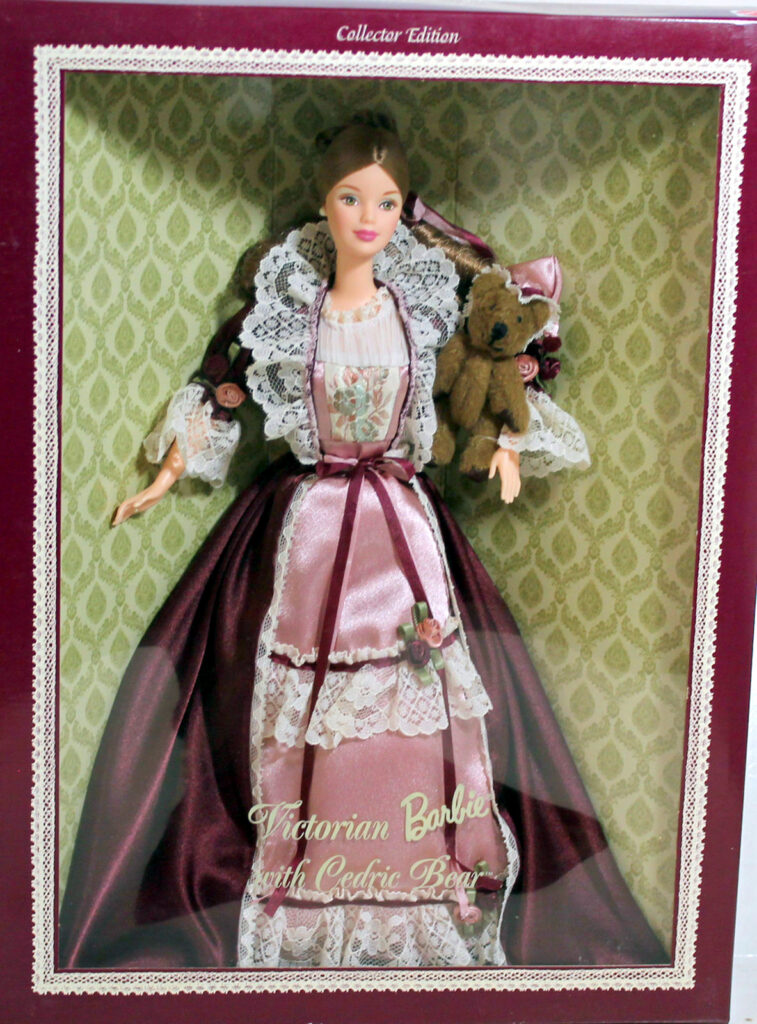 Victorian Barbie with Cedric Bear