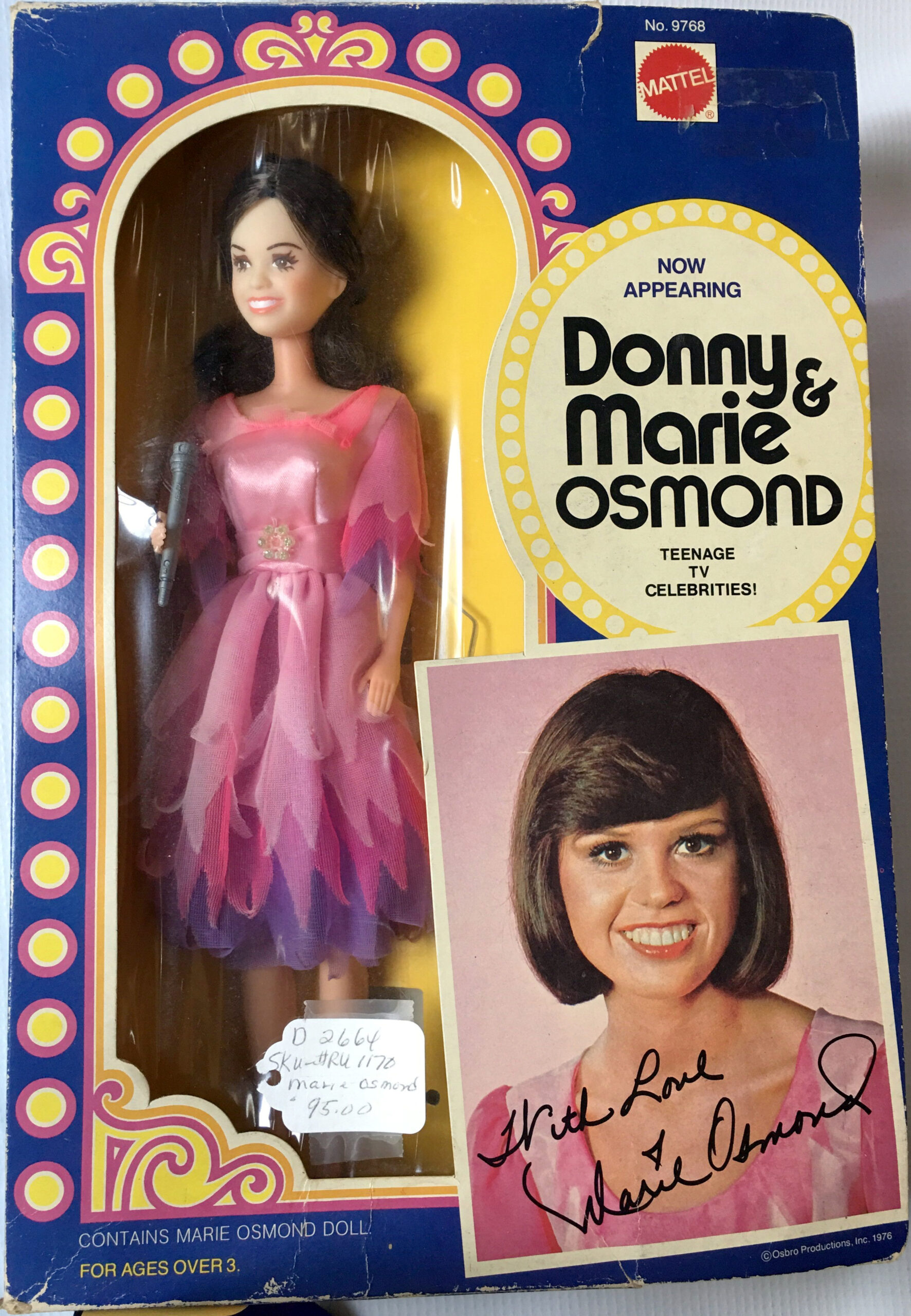 Marie Osmond (#9768, 1976) details and value – BarbieDB.com