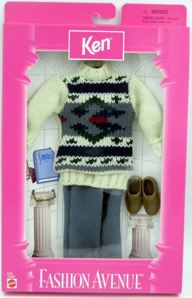 Ken Fashion Avenue Student Sweater Outfit