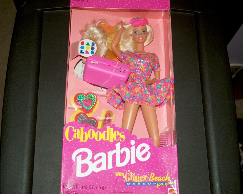 Caboodles Barbie with Glitter Beach Makeup