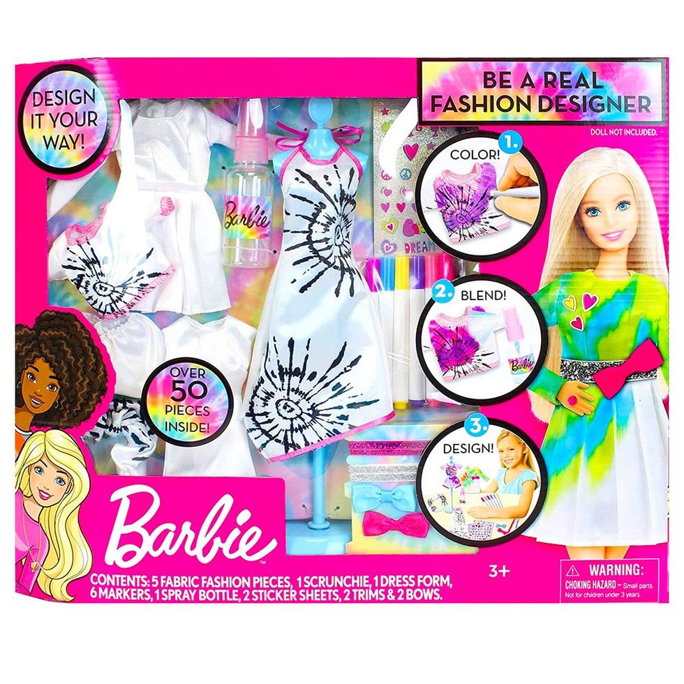 Tara Toys Barbie Tie-Dye —Â Be a Real Fashion Designer