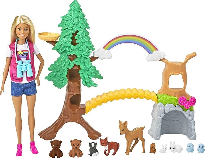 Barbie Wilderness Guide Interactive Playset