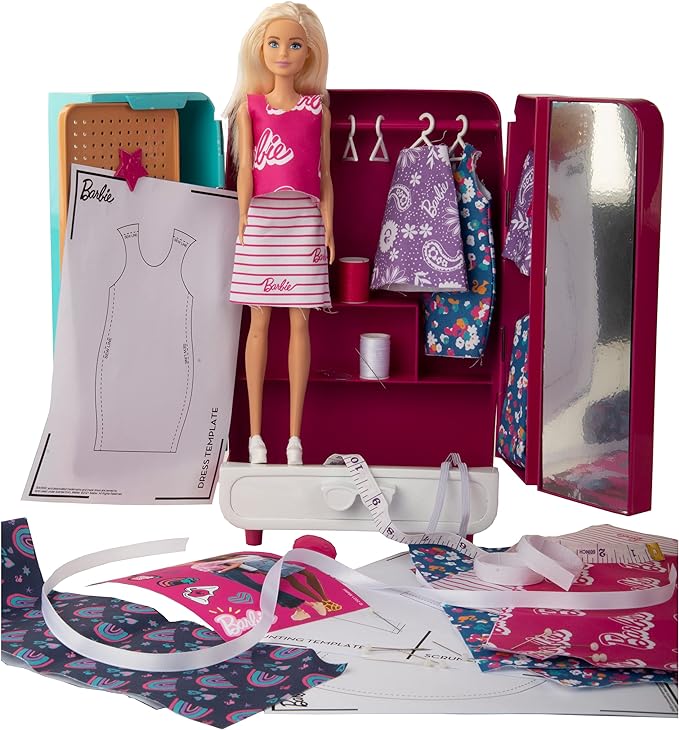 Barbie Crafting Fashion Wardrobe