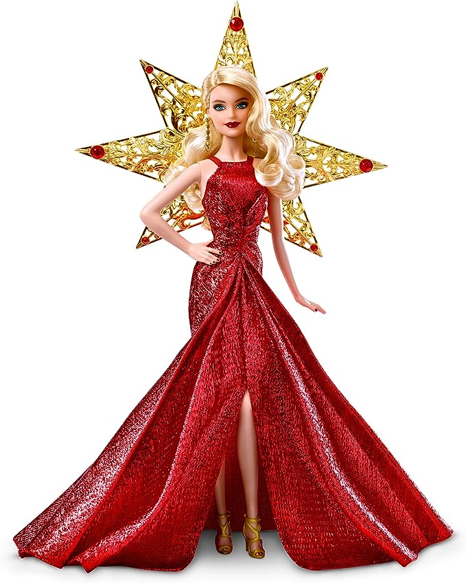 Barbie 2017 Holiday Doll, Blonde Hair