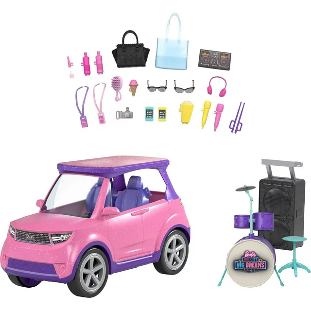 Barbie Big City, Big Dreams Transforming Vehicle Playset