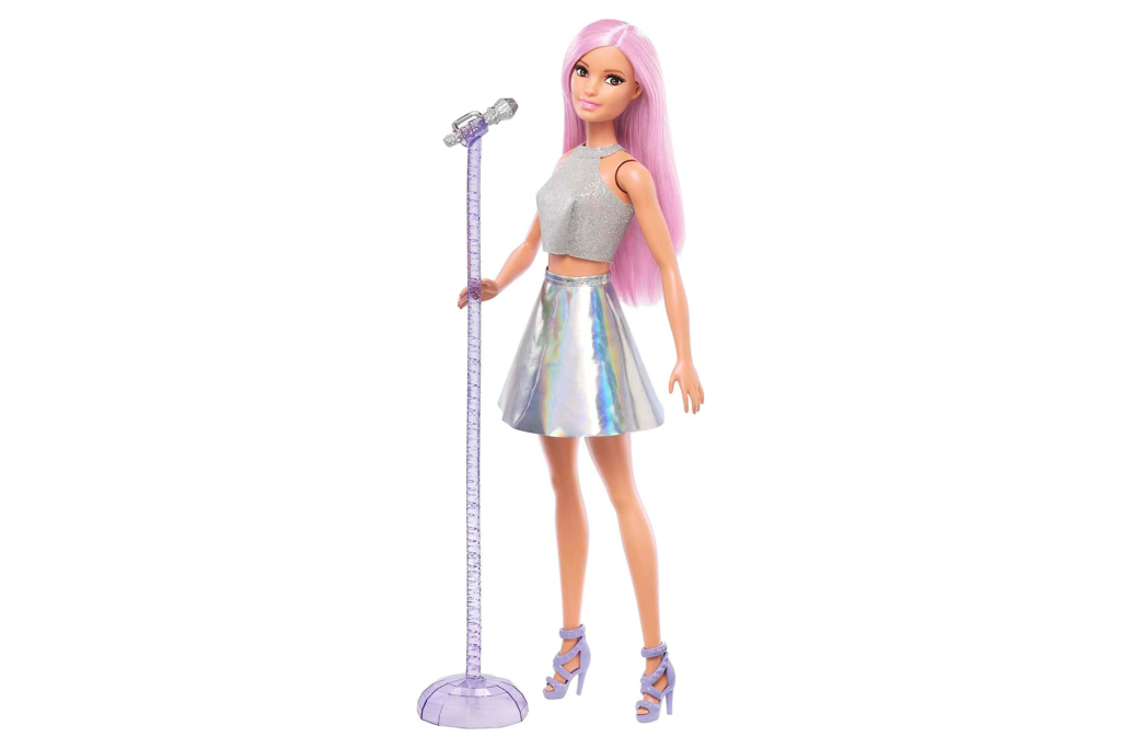 Barbie Pop Star Doll with Microphone Accessory