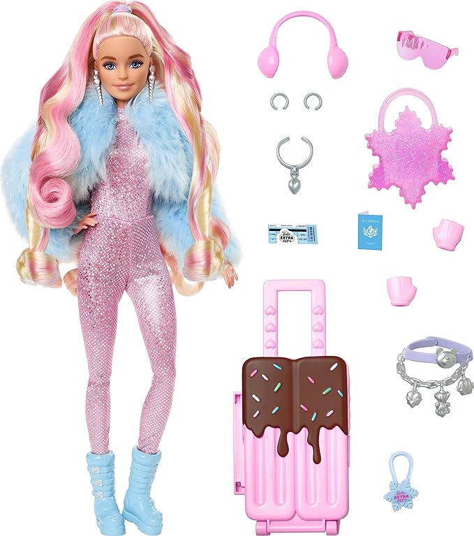 Barbie Extra Fly Snow Doll